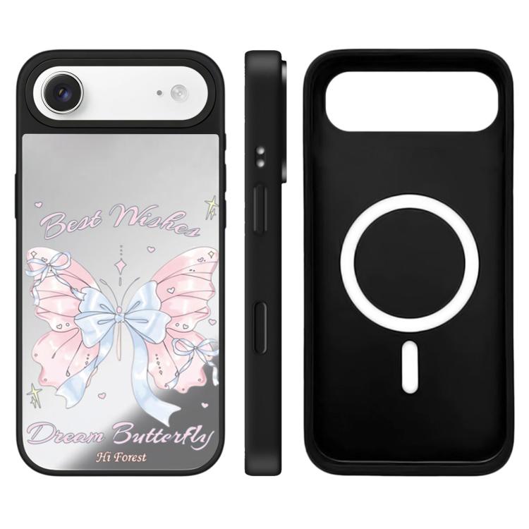 For iPhone Air Hi Forest Series Camera Control Button Mirror Magnetic Phone Case(Dream Butterfly)