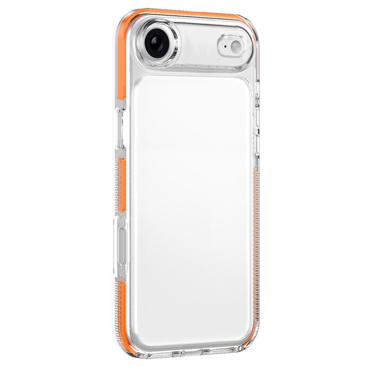 For iPhone Air Ice Armor PC Hybrid TPU Phone Case(Orange)
