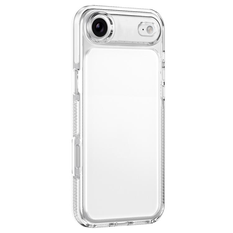For iPhone Air Ice Armor PC Hybrid TPU Phone Case(White)