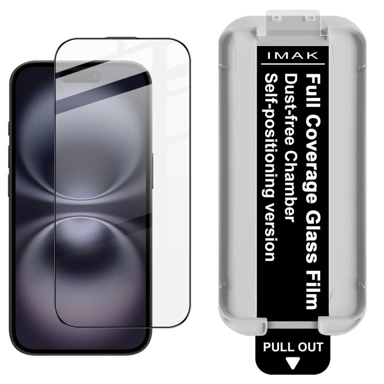 For iPhone Air imak Dust-free Chamber Locator Full Coverage Tempered Glass Film