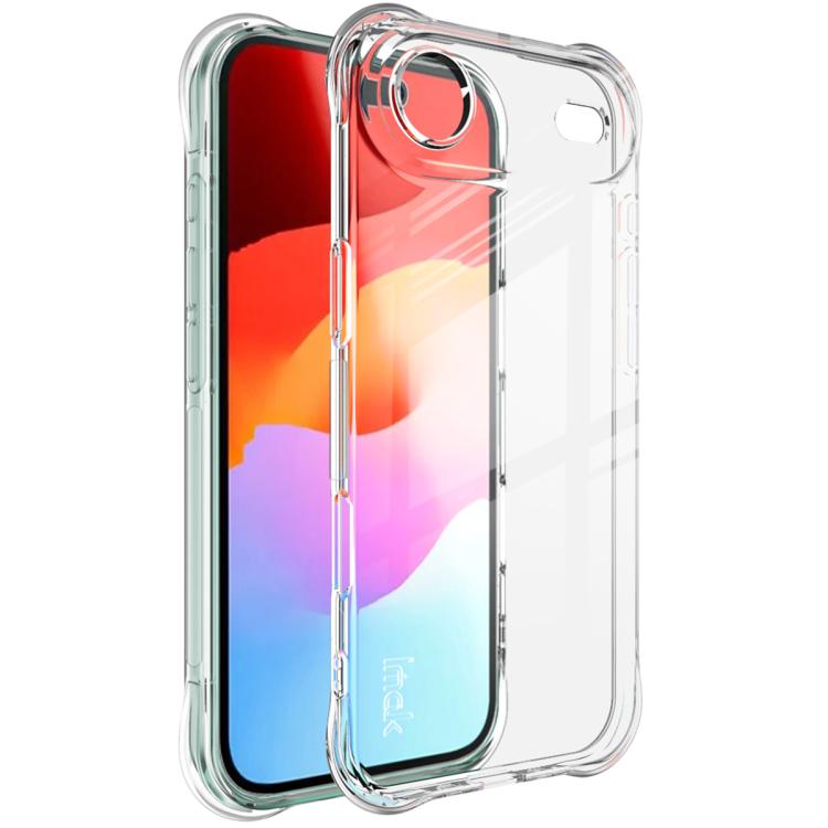 For iPhone Air imak Shockproof Airbag TPU Phone Case(Transparent)