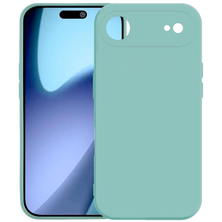 For iPhone Air Kalebol Precise Cutouts Solid Color TPU Phone Case(Light Blue)