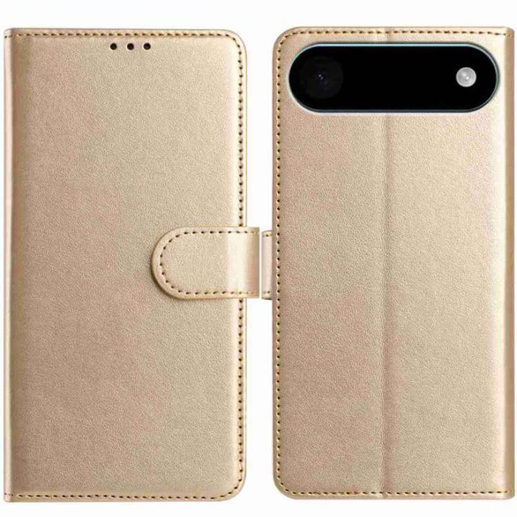For iPhone Air Lambskin 8-card Slot Leather Phone Case(Gold)