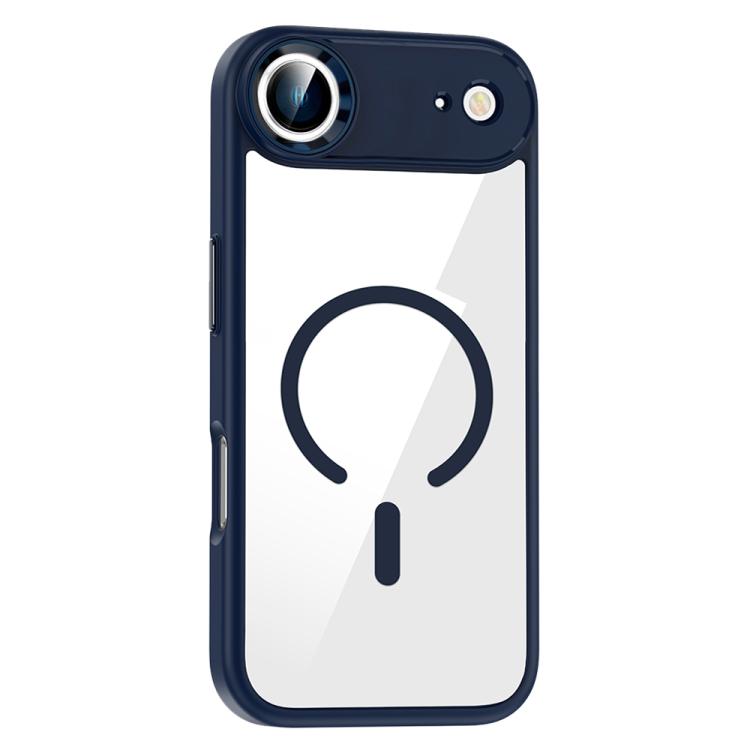 For iPhone Air MagSafe Anti-fingerprint Highly Transparent PC Phone Case(Dark Blue)
