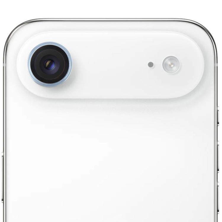 For iPhone Air Metal Tempered Glass Back Camera Film(Light Blue)