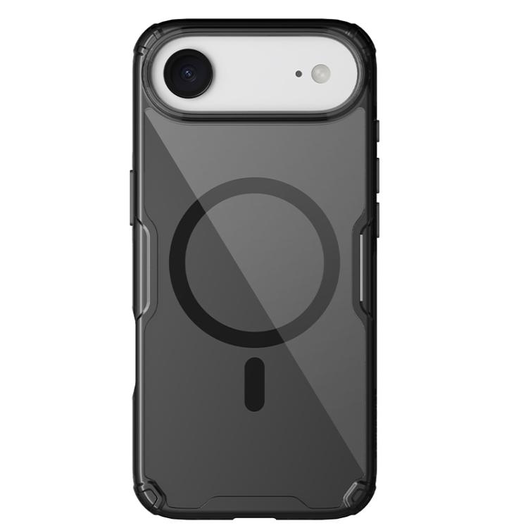 For iPhone Air NILLKIN Ultra Clear Magsafe PC + TPU Phone Case(Black)