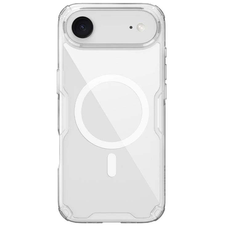 For iPhone Air NILLKIN Ultra Clear Magsafe PC + TPU Phone Case(White)