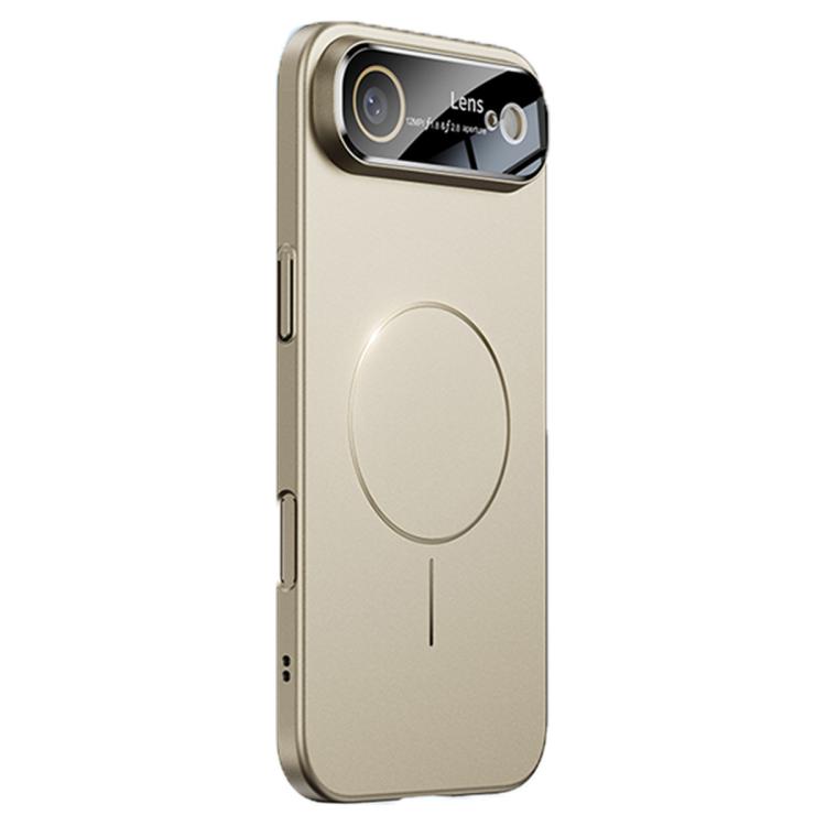 For iPhone Air Oil-sprayed Skin Feel Magsafe Shockproof Phone Case(Titanium)