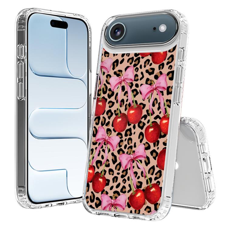 For iPhone Air Pattern Printing TPU + PC Magnetic Shockproof Phone Case(Leopard Print 022)