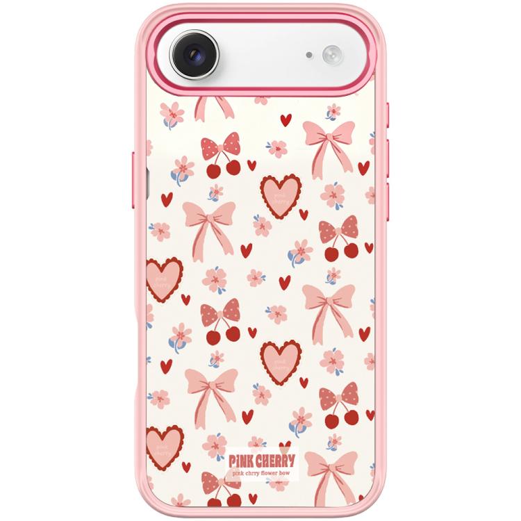 For iPhone Air Pink Lover Pattern Magnetic Phone Case(Pink)
