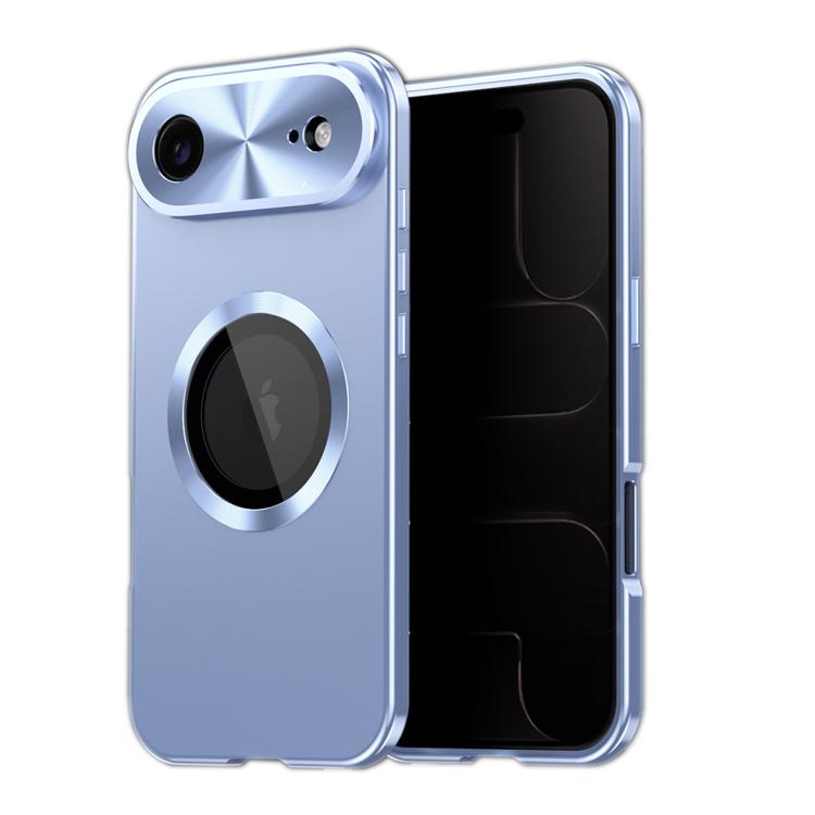 For iPhone Air Privacy Screen Film Full Cover MagSafe Phone Case(Blue)