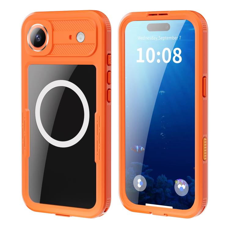 For iPhone Air RedPepper IP68 Waterproof Triple-proof MagSafe Phone Case(Orange)