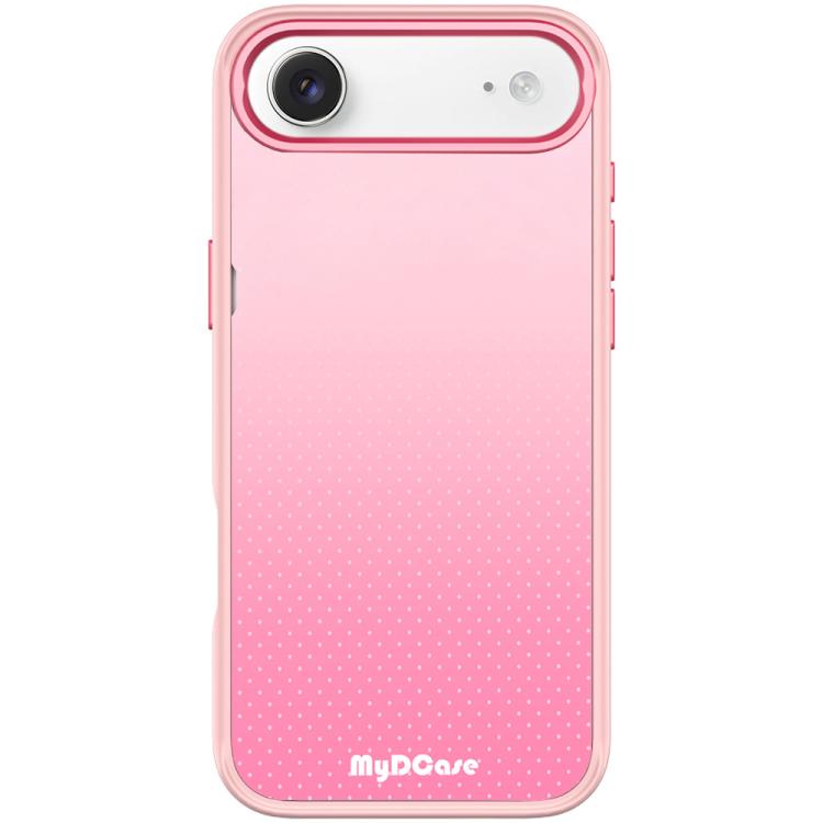 For iPhone Air Rose Red Dots Pattern Magnetic Phone Case(Pink)