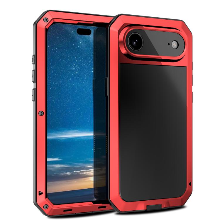 For iPhone Air Shockproof IP54 Life Waterproof Phone Case(Red)