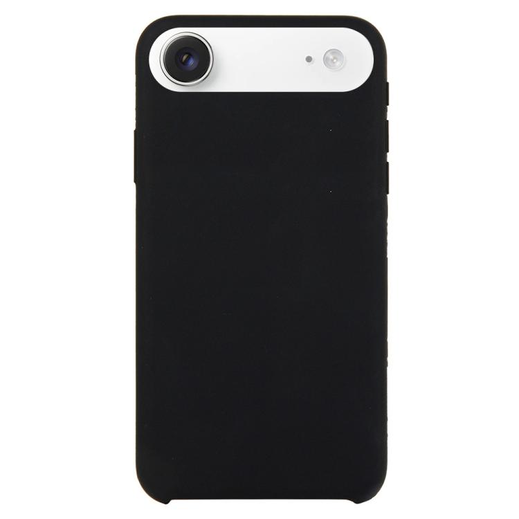 For iPhone Air Solid Silicone Phone Case(Black)
