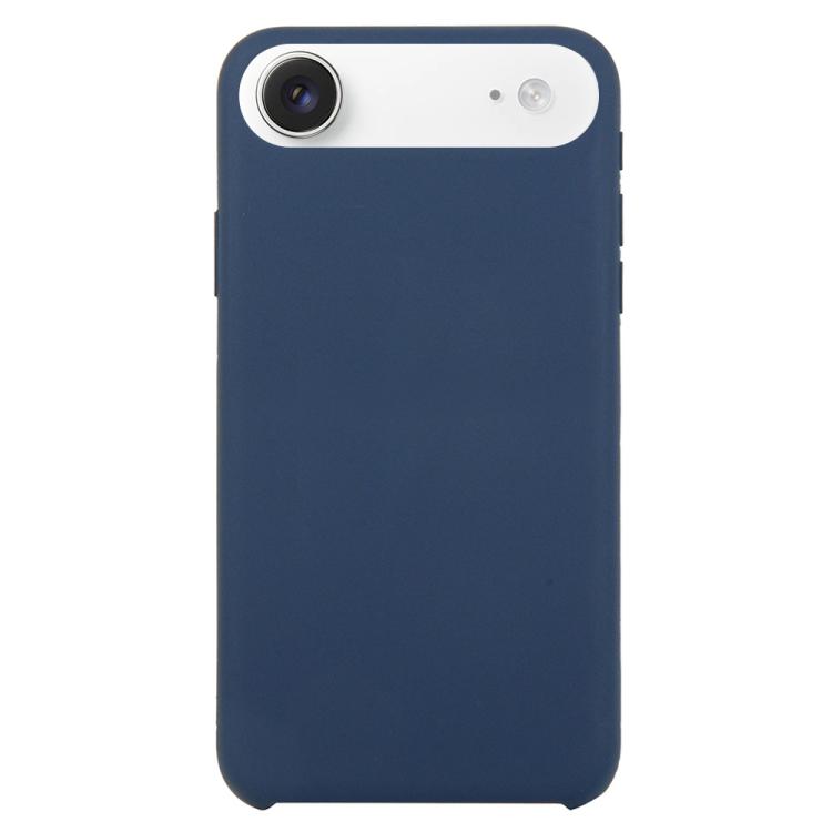 For iPhone Air Solid Silicone Phone Case(Dark Blue)