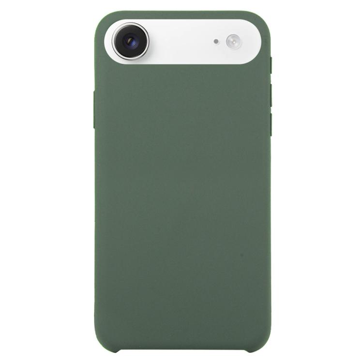For iPhone Air Solid Silicone Phone Case(Dark Green)