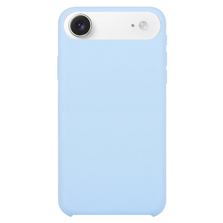 For iPhone Air Solid Silicone Phone Case(Light Blue)