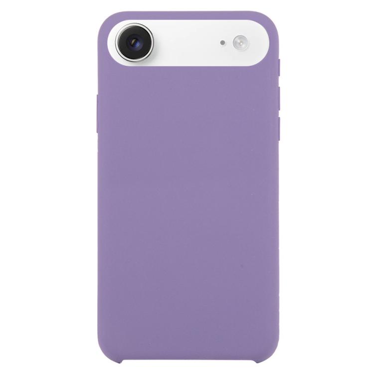 For iPhone Air Solid Silicone Phone Case(Purple)