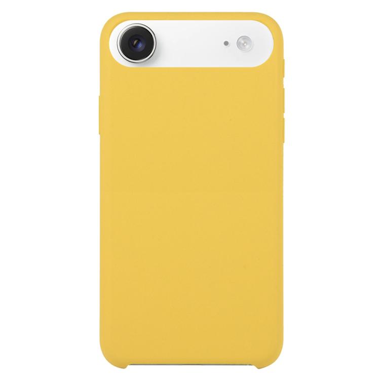 For iPhone Air Solid Silicone Phone Case(Yellow)