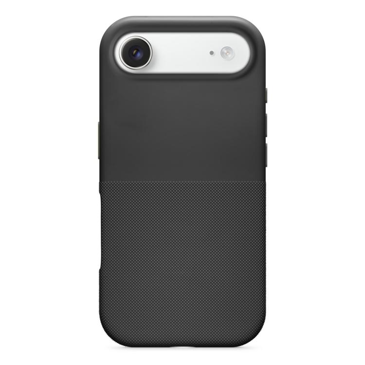 For iPhone Air Super Magnetic 2-in-1 Silicone Shockproof Phone Case with AI Camera Button(Black)