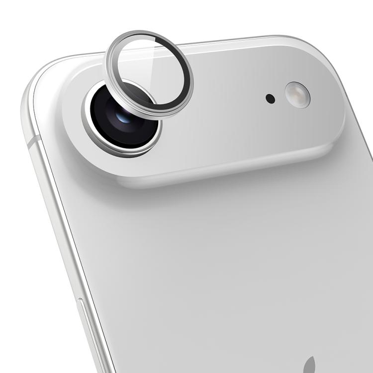 For iPhone Air TOTU PG-3 Matte Aluminum Alloy Lens Protective Film(Silver)
