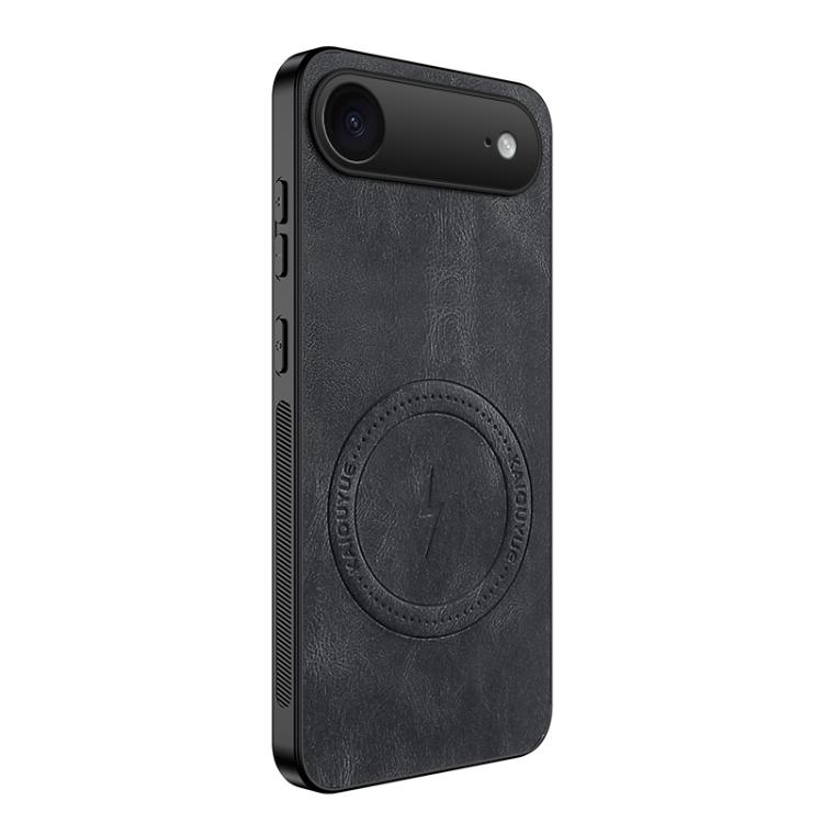For iPhone Air WANLONFENG SD Series Nappa Texture Magnetic Phone Case(Black)
