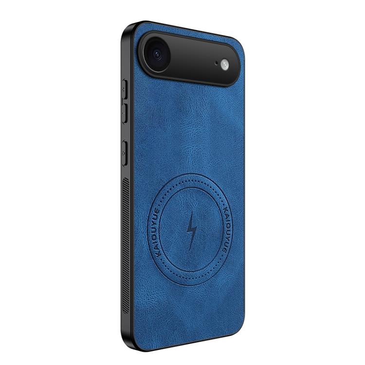 For iPhone Air WANLONFENG SD Series Nappa Texture Magnetic Phone Case(Blue)