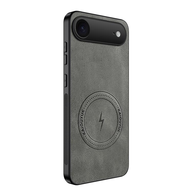 For iPhone Air WANLONFENG SD Series Nappa Texture Magnetic Phone Case(Grey)