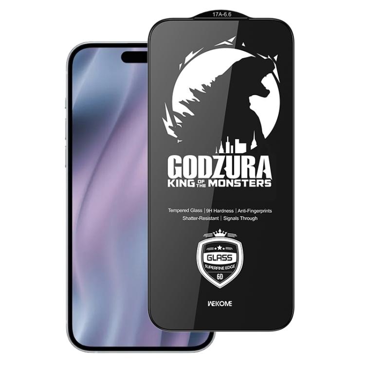 For iPhone Air WK WTP-122 6D Curved Ultra-Fine Edge HD Full-Screen Tempered Glass Film(Transparent)