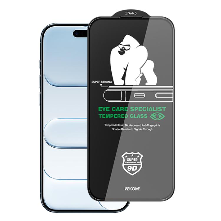 For iPhone Air WK WTP-131 Qin Series 9D Curved Light-Filtering Eye-Caring HD Tempered Glass Film