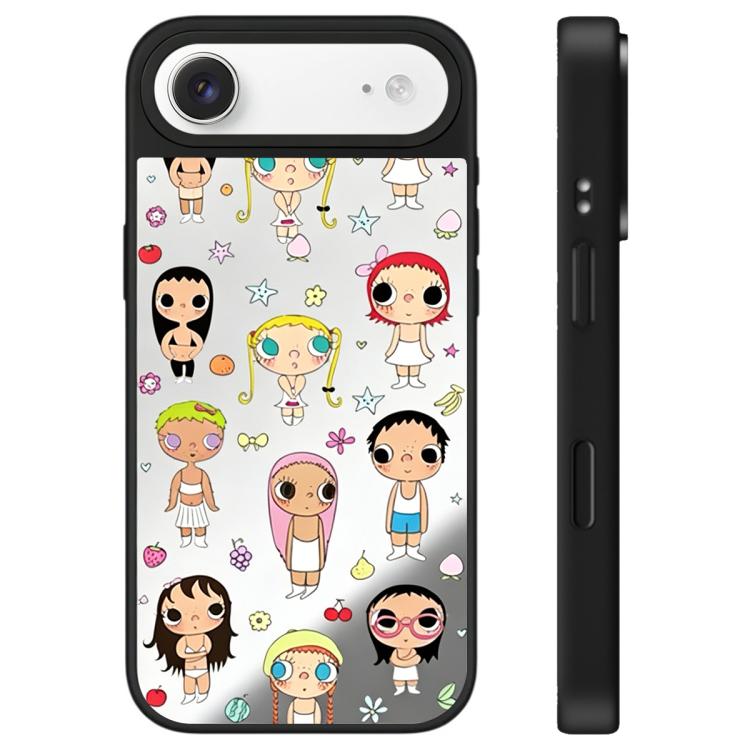For iPhone Air YUY Series Pattern Camera Control Button Mirror Phone Case(YUY Friends)