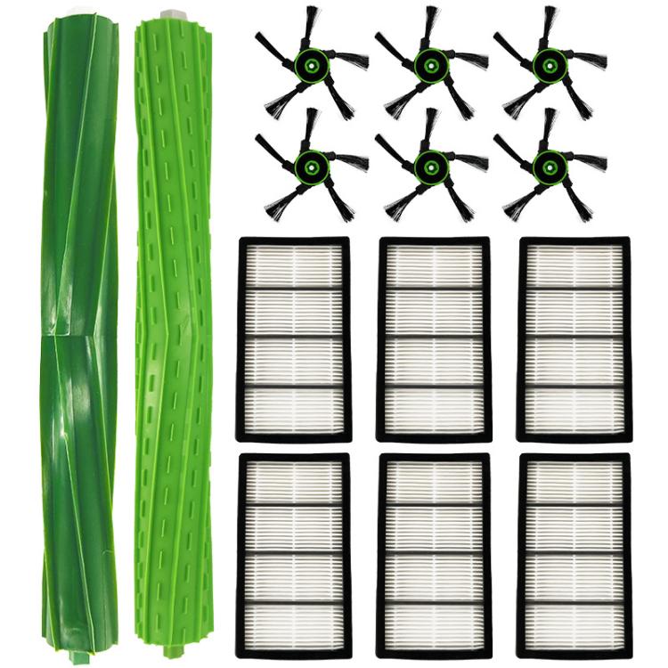 For iRobot Roomba S9 S9+ Vacuum Cleaner Main Brush Side Brush Filter Kit Set 3
