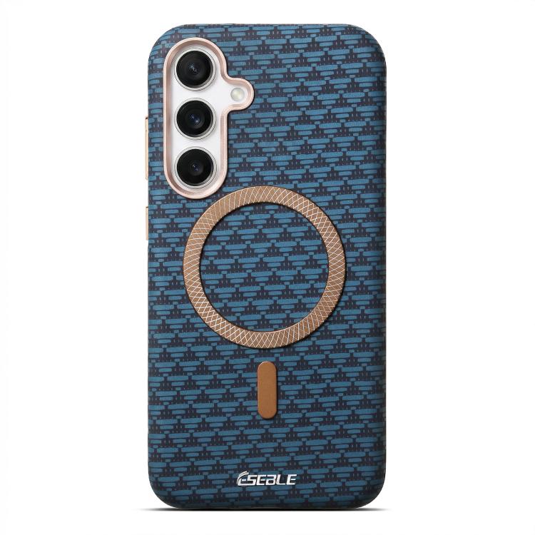 For Samsung Galaxy S26 5G ESEBLE L3 Triangular Shield Metal Lens Magnetic Phone Case(Royal Blue)