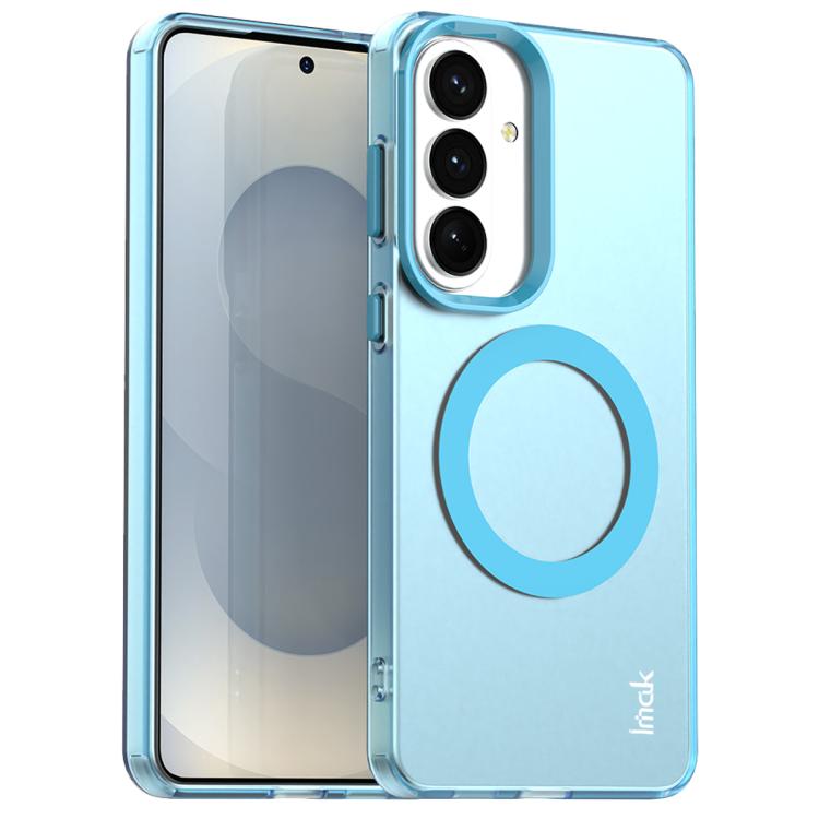 For Samsung Galaxy S26 5G IMAK Candy Series Shockproof MagSafe Phone Case(Blue)