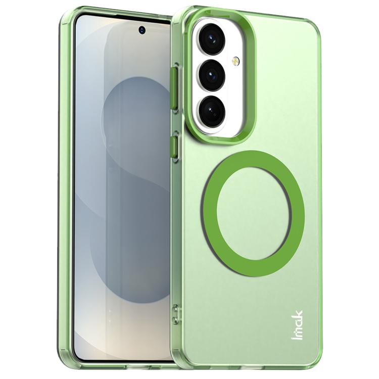 For Samsung Galaxy S26 5G IMAK Candy Series Shockproof MagSafe Phone Case(Green)