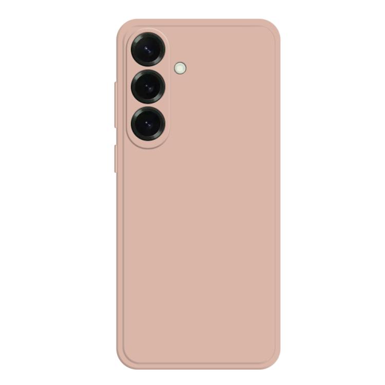 For Samsung Galaxy S26 5G Imitation Liquid Silicone Phone Case(Pink)