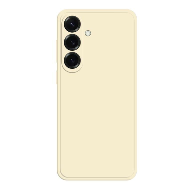 For Samsung Galaxy S26 5G Imitation Liquid Silicone Phone Case(White)
