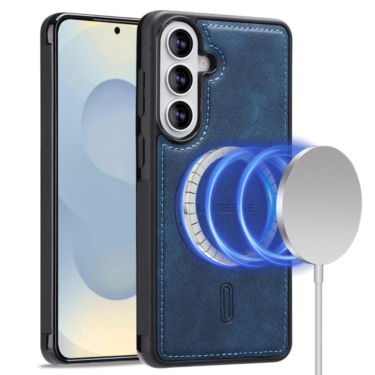 For Samsung Galaxy S26 5G LC.IMEEKE L6 Series MagSafe Magnetic Phone Case(Blue)