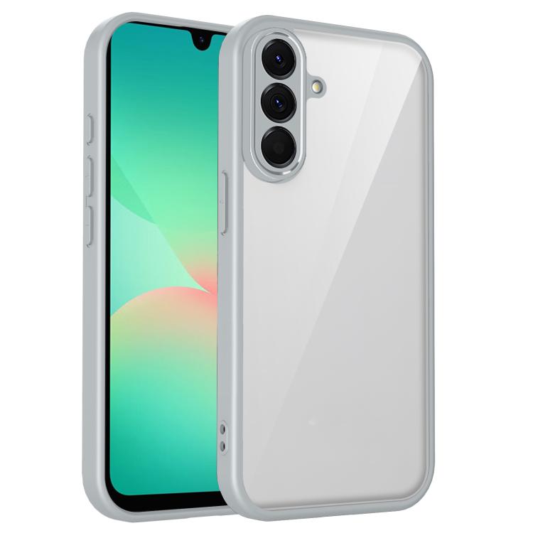 For Samsung Galaxy S26 5G Matte PC Skin-feel Shockproof Phone Case(Grey)
