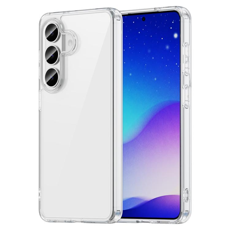 For Samsung Galaxy S26 5G PC Hybrid TPU Airbag Shockproof Phone Case(Transparent)