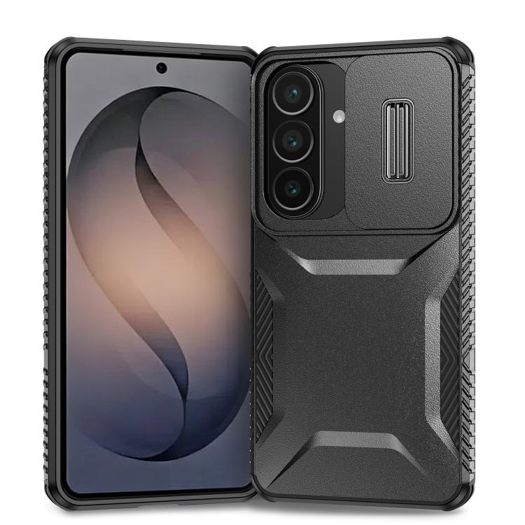 For Samsung Galaxy S26 5G Sliding Camshield Phone Case(Black)