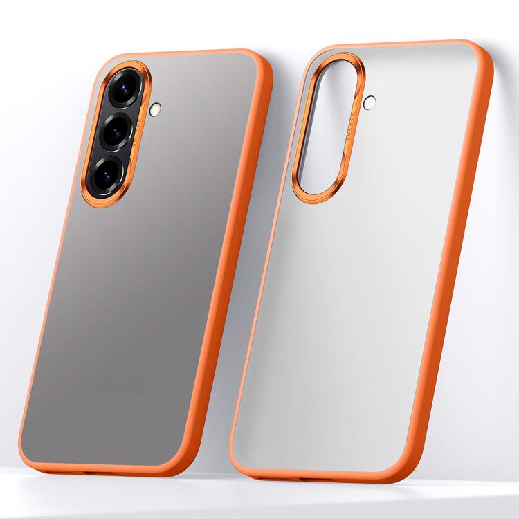 For Samsung Galaxy S26 5G SULADA Skin Feel Matte Shockproof Phone Case(Orange)