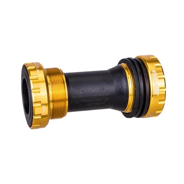 For Shimano / FSA ZTTO BB91 Mountain Road Bike Bottom Bracket Press-Fit Threaded Bottom Bracket(Gold)