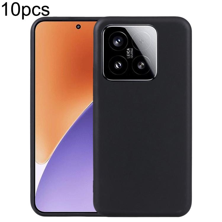 For Xiaomi 17 10pcs TPU Phone Case(Black)