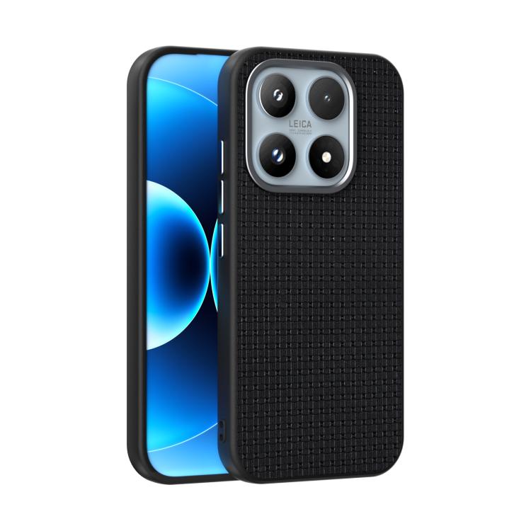 For Xiaomi 17 ABEEL Ruyi Pattern 6D Micro Relief MagSafe Leather Phone Case(Black)