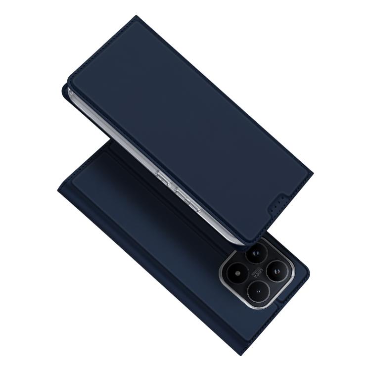 For Xiaomi 17 DUX DUCIS Skin Pro Series Flip Leather Phone Case(Blue)