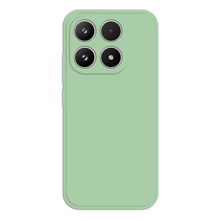 For Xiaomi 17 Imitation Liquid Silicone Phone Case(Matcha Green)