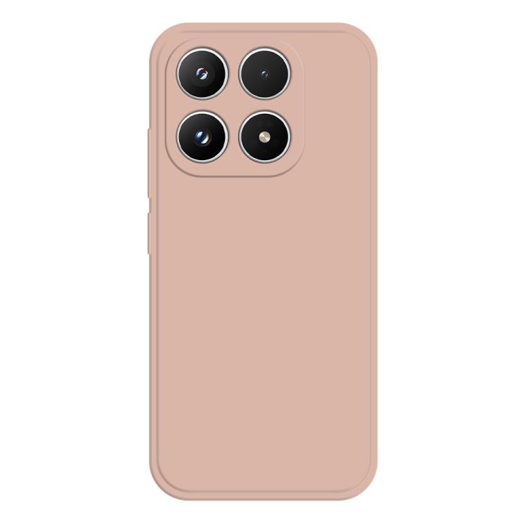 For Xiaomi 17 Imitation Liquid Silicone Phone Case(Pink)
