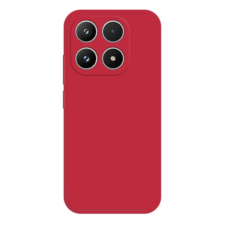 For Xiaomi 17 Imitation Liquid Silicone Phone Case(Red)